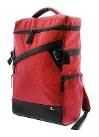 Xtech Thacher XTB-215 Laptop backpack 15.6" - 100D Polyester -  Color Black and red